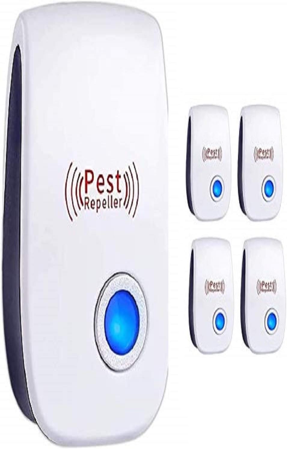 GoldTech Ultrasonic Pest Repeller 6 Pack 2020 Upgraded 100% Safe Electronic Pest Control Ultrasonic Repellent Indoor Plug-in Repellent for Bed Mosquitos, Mice, Cockroach, Spider, Ant, Bug, and Insect : Patio, Lawn & Garden
