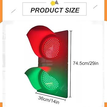 Amazon.co.jp: 本物の信号機、LED交通停止灯、横断歩道の交通信号