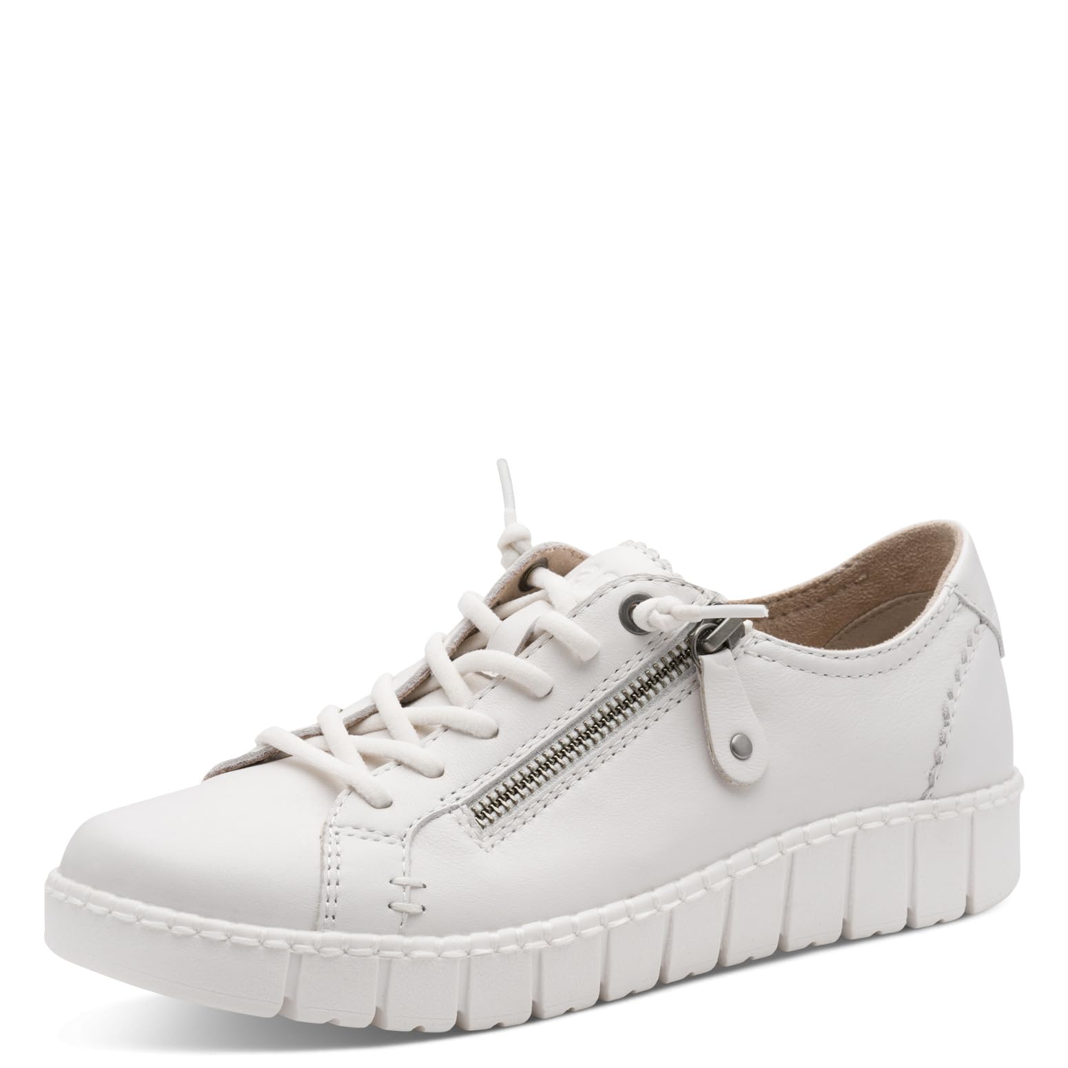Jana Women's Damen Sneaker Low 8-23704-46, White, 6.5 UK