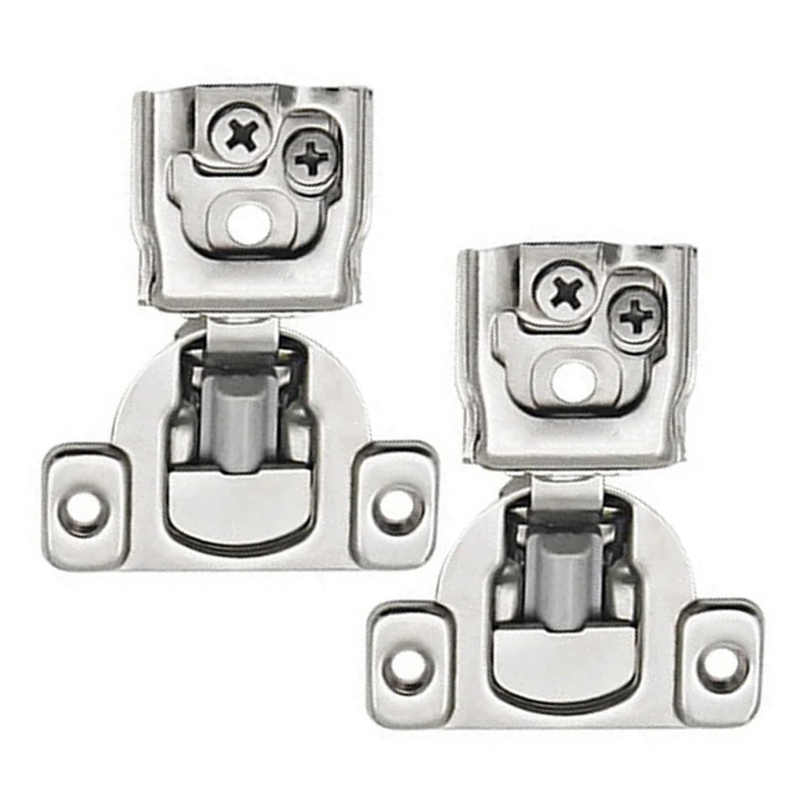 6 pz Chiusura Morbida Cerniera Dell'armadio Overlay Auto Lenta Cerniere Della Porta for Mobili Da Cucina Faccia Cornice A Scomparsa Serranda Per Ante Di Armadi, Guardaroba(1-1/2inch)