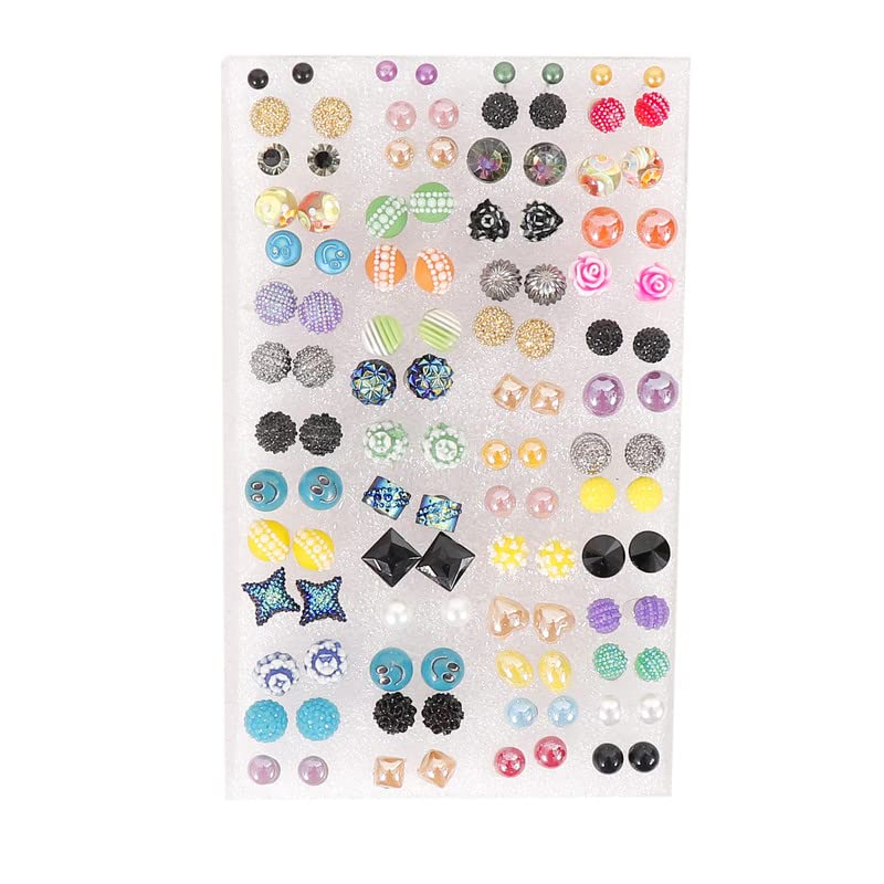 See full amazon price history chart for NAVMAV Mix Design Shape Multicolor Stone Earring Studs with Rubber Push Back Clasp for Girls & Women (Combo of 18 Pair) NAVMAV Mix Design Shape Multicolor Stone Earring Studs with Rubber Push Back Clasp for Girls & Women (Combo of 18 Pair) (B0BQWP677S) Amazon Price History, Amazon Price Tracker