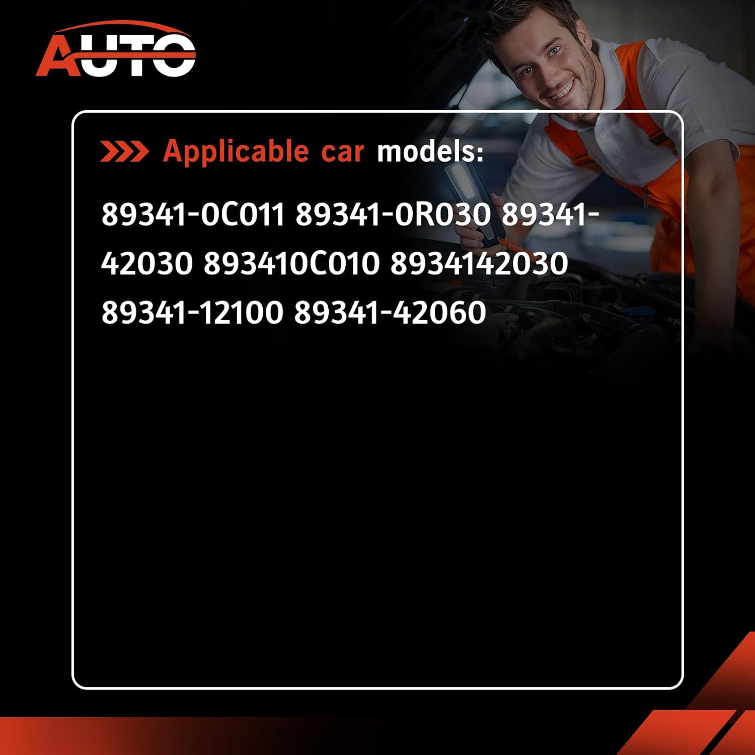 Reverse Backup Sensor Parking Assit Sensor with Connector Compatible with Toyota RAV4 2014-2018 Tacoma 2015-2022 Tundra 2014-2021 4Pcs 89341-0C010