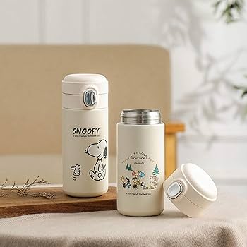 スヌーピー水筒　まほうびん Amazon｜スヌーピー 魔法瓶 水筒 500ml ワンタッチオープン 真空