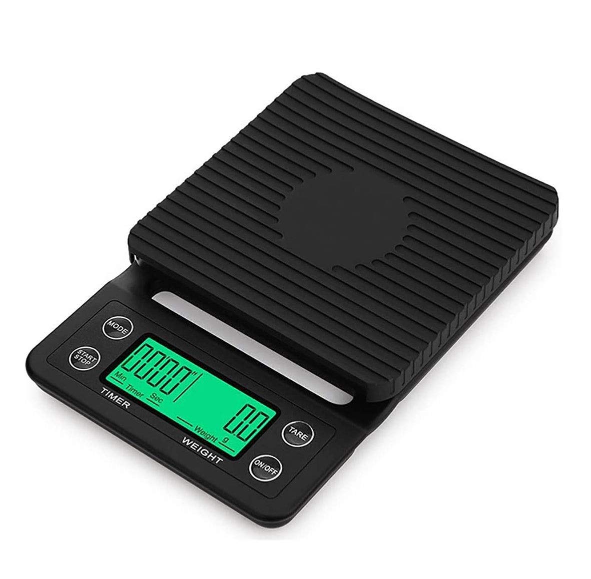 Escala de Cocina de Alimentos, Regalos para cocinar, Hornear, Preparar Comida, Dieta ceto y pérdida de Peso, medición en Gramos y onzas, Negro