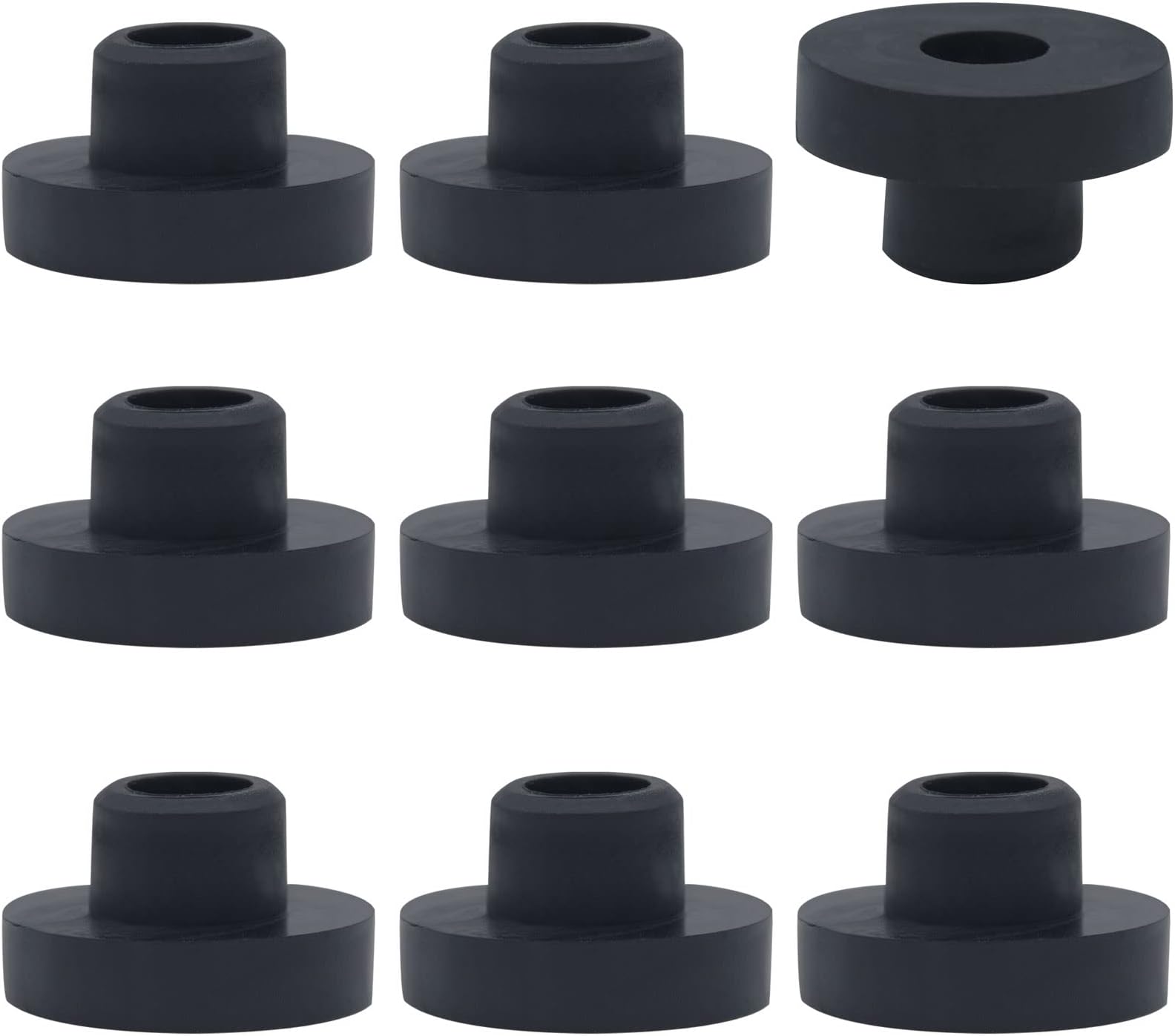 10 Pack Fuel Tank Bushing Grommet 33/64 Generator Fuel Tank Grommet for MTD Troy Bilt Briggs & Stratton Toro Generac Generator Lawn Mower