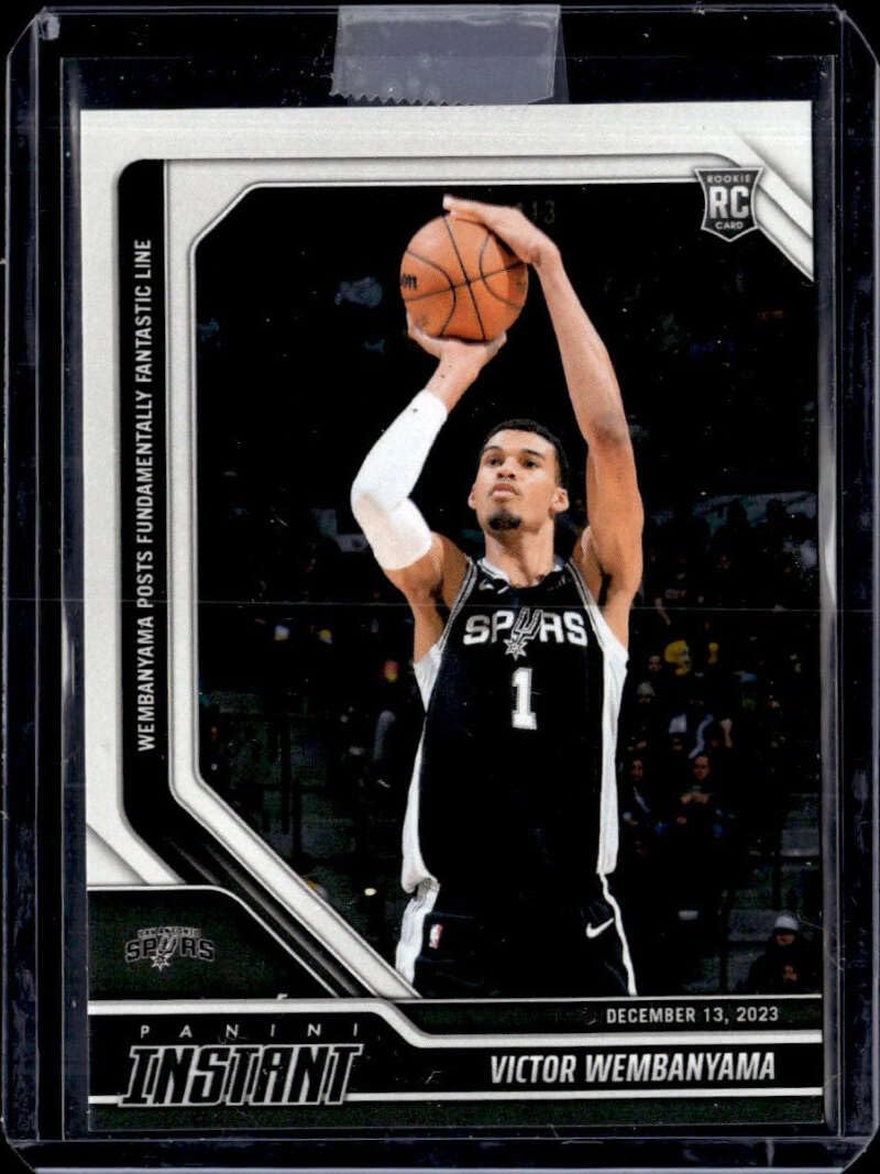 Amazon.com: VICTOR WEMBANYAMA RC 2023-24 Panini Instant /2582