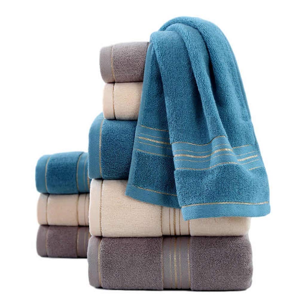 Juego de Toallas de baño de Tres Piezas para Adultos, Toalla de baño de Alta absorción, Toalla