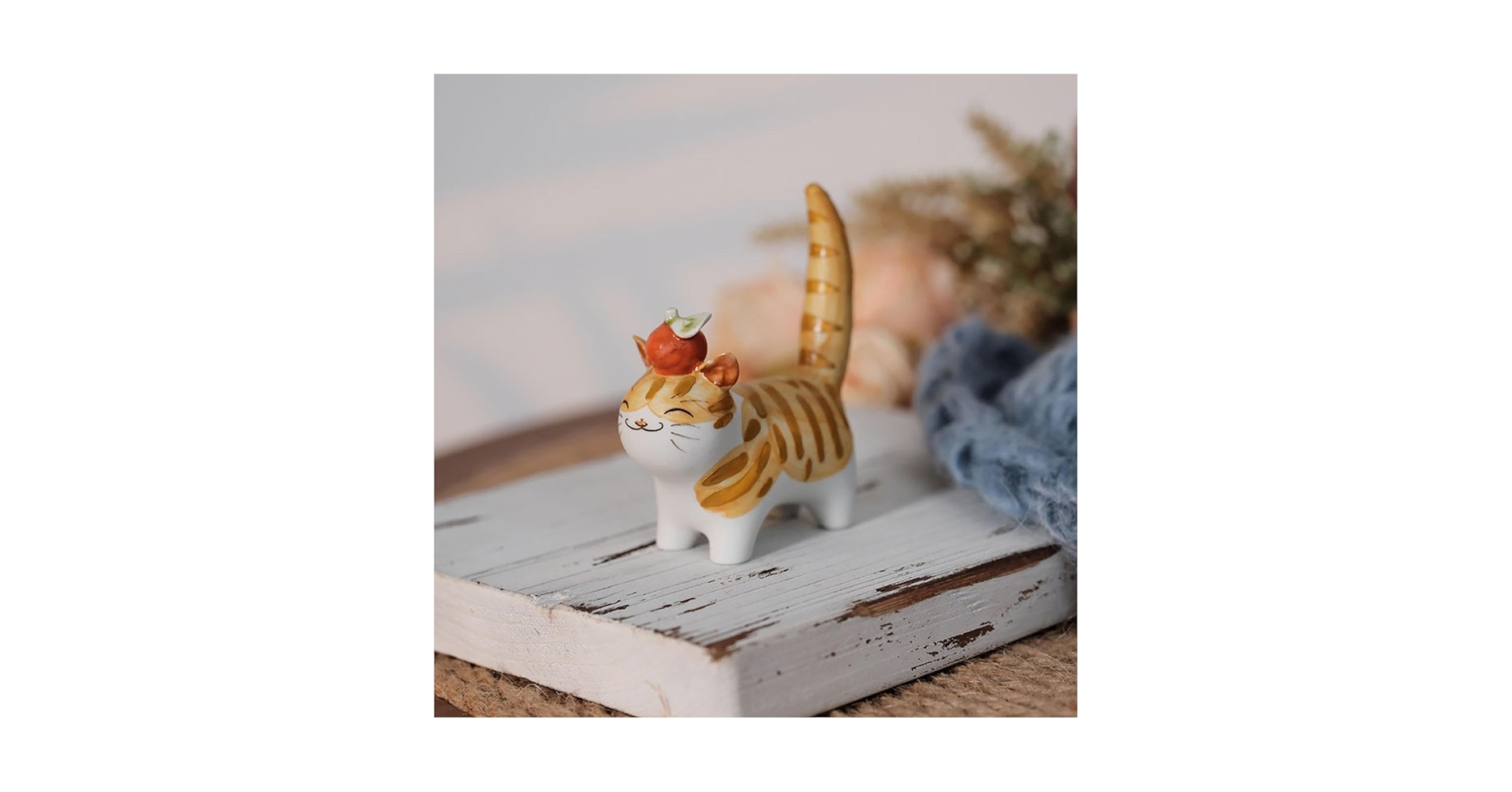 ねこ Amazon.co.jp: JAnjiaLxY セラミックねこの置物 かわいい ネコ