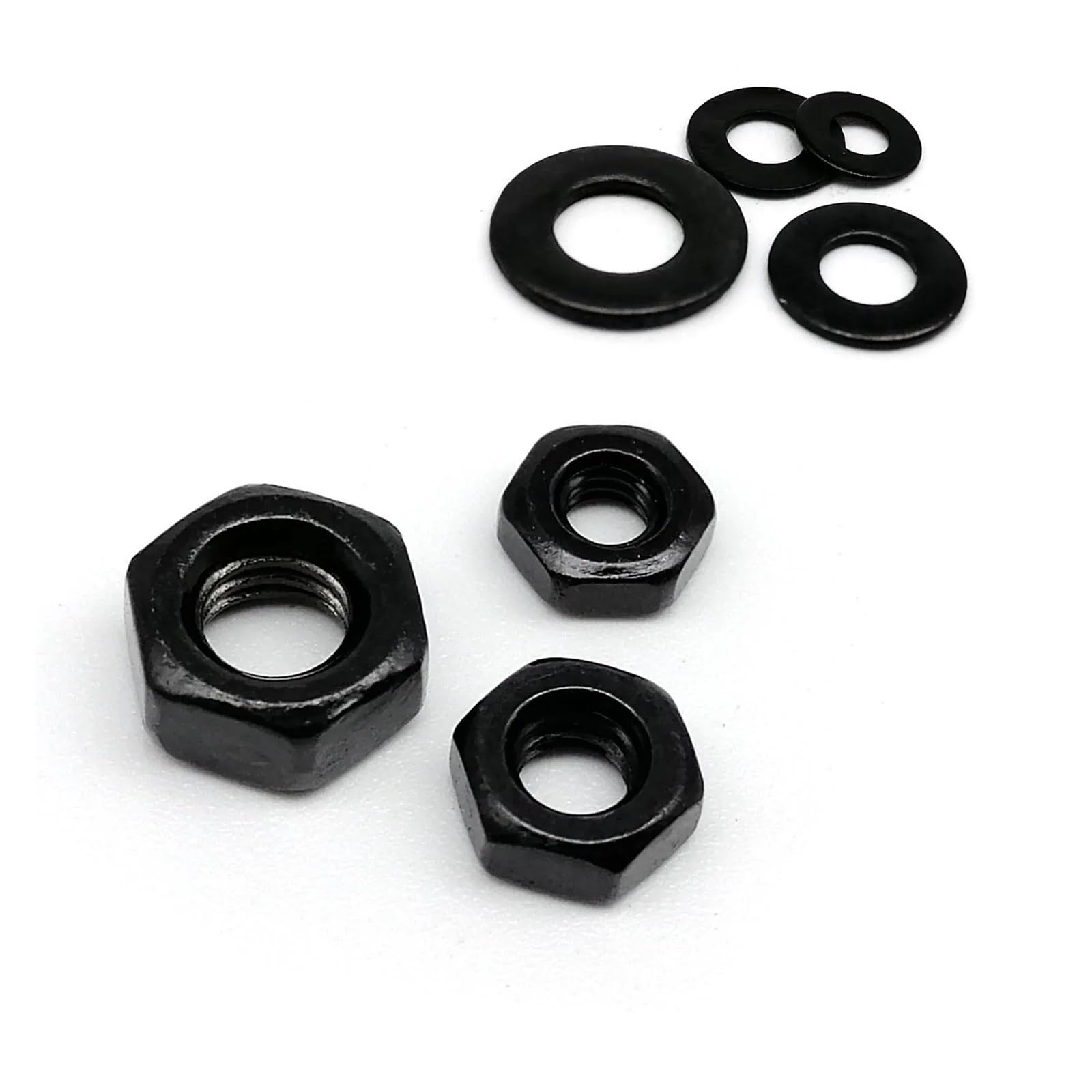 GamirA 285/1020 Uds Mix M2 M2.5 M3 M4 M5 Negro 304 Acero Inoxidable Seis lóbulos Torx Cabeza avellanada Plana Tornillo Surtido Kit de Caja (Color : Set B 1020pcs)