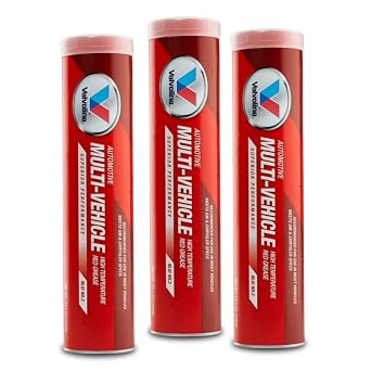 Multi-Purpose Lithium Grease NLGI #2 Heavy-Duty, Water-Resistant Automotive & Industrial Grease 3 Pack 14.1 oz Each