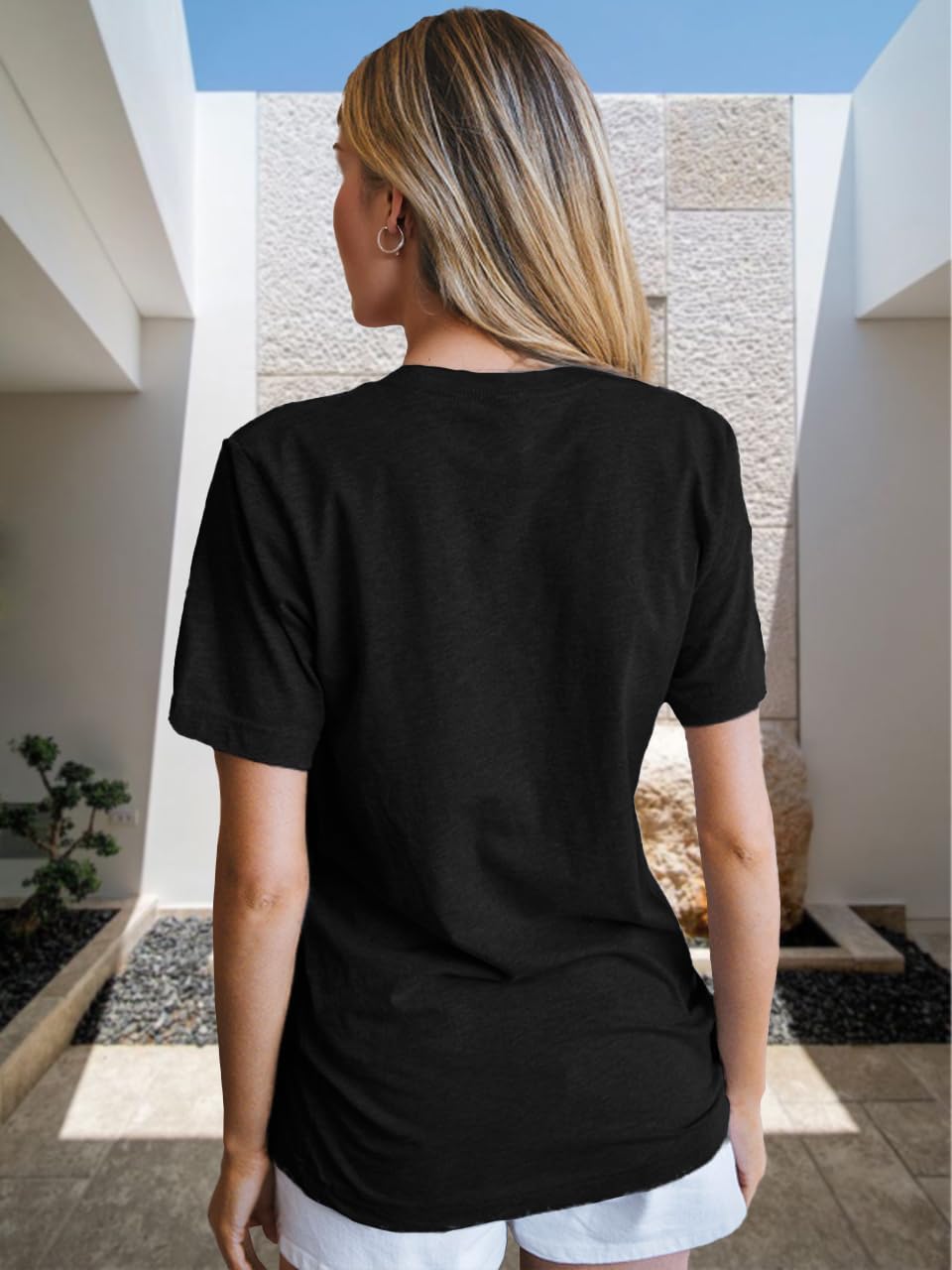 Women Tree of Life Shirt Vintage Plants Graphic Tees Nature Short Sleeve Casual Summer Tops - Image 4