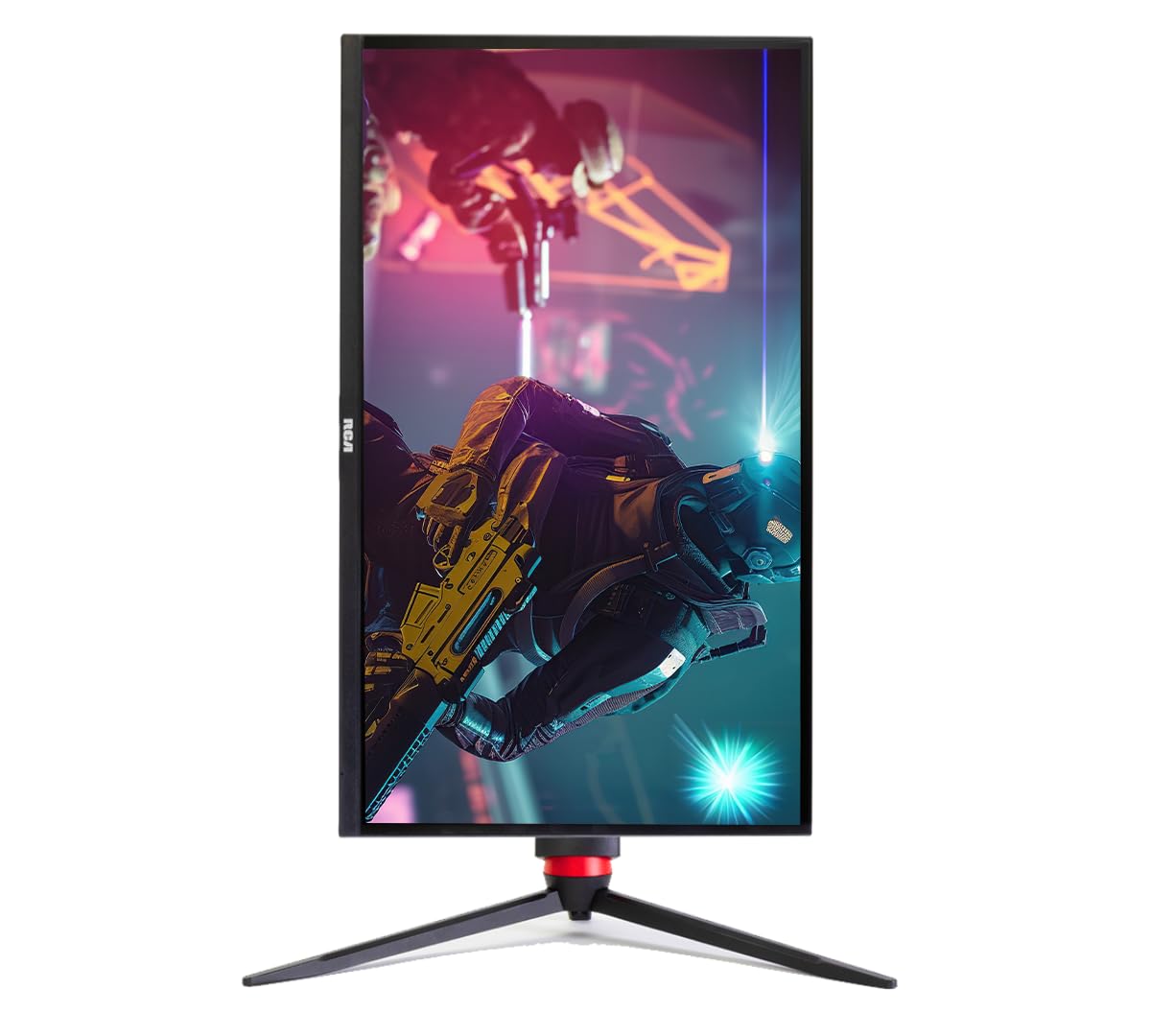 RCA Evolution M27PG135F Moniteur de jeu QHD 27 po | 240 Hz, 2560 x 1440p avec technologie de rafraîchissement adaptatif et réponse de 1 ms, HDR10, rétroéclairage RVB et support réglable
