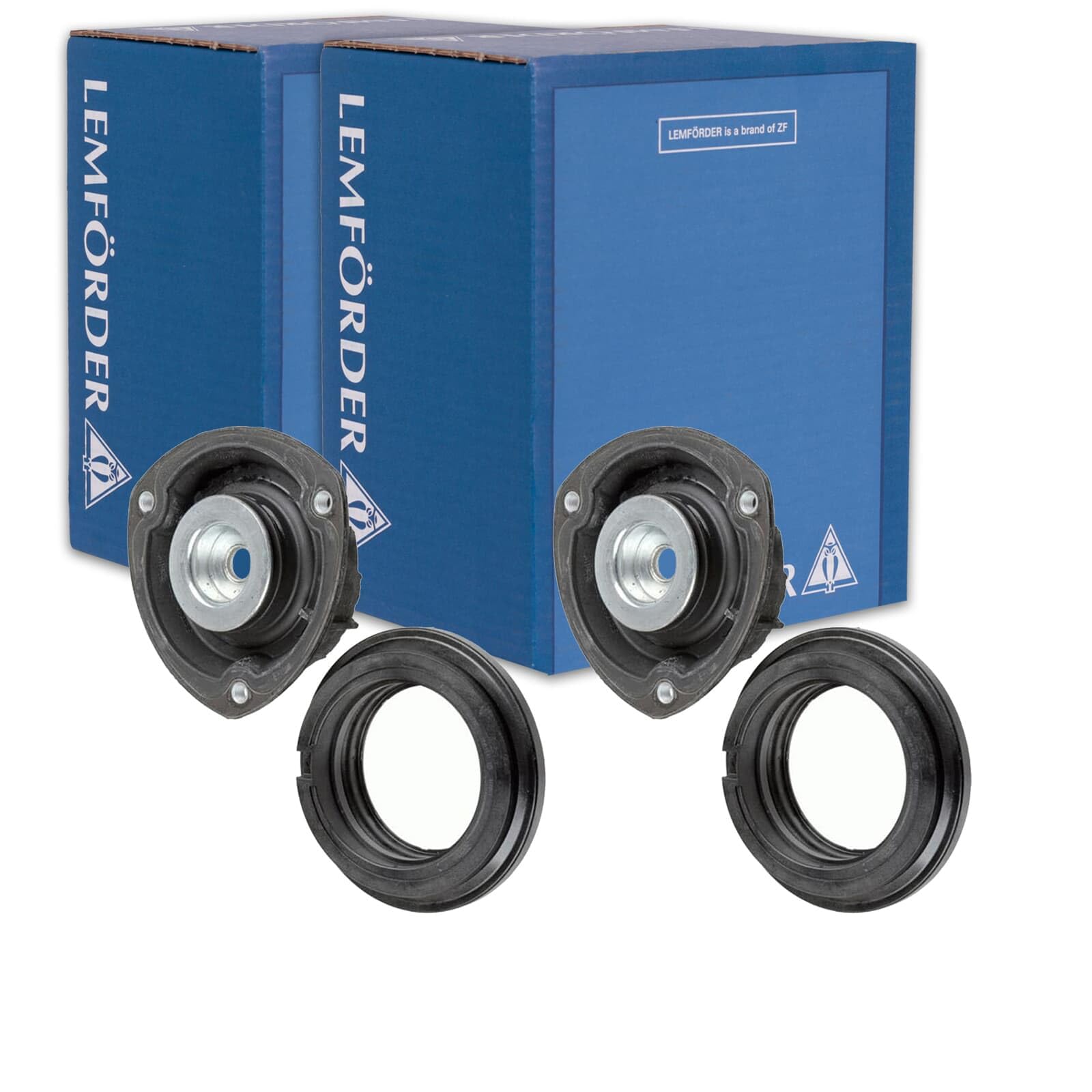 2X Lemförder Domlager Rep.-Satz vorne Beidseitig | 2x 37574 01 passend für A1 A3