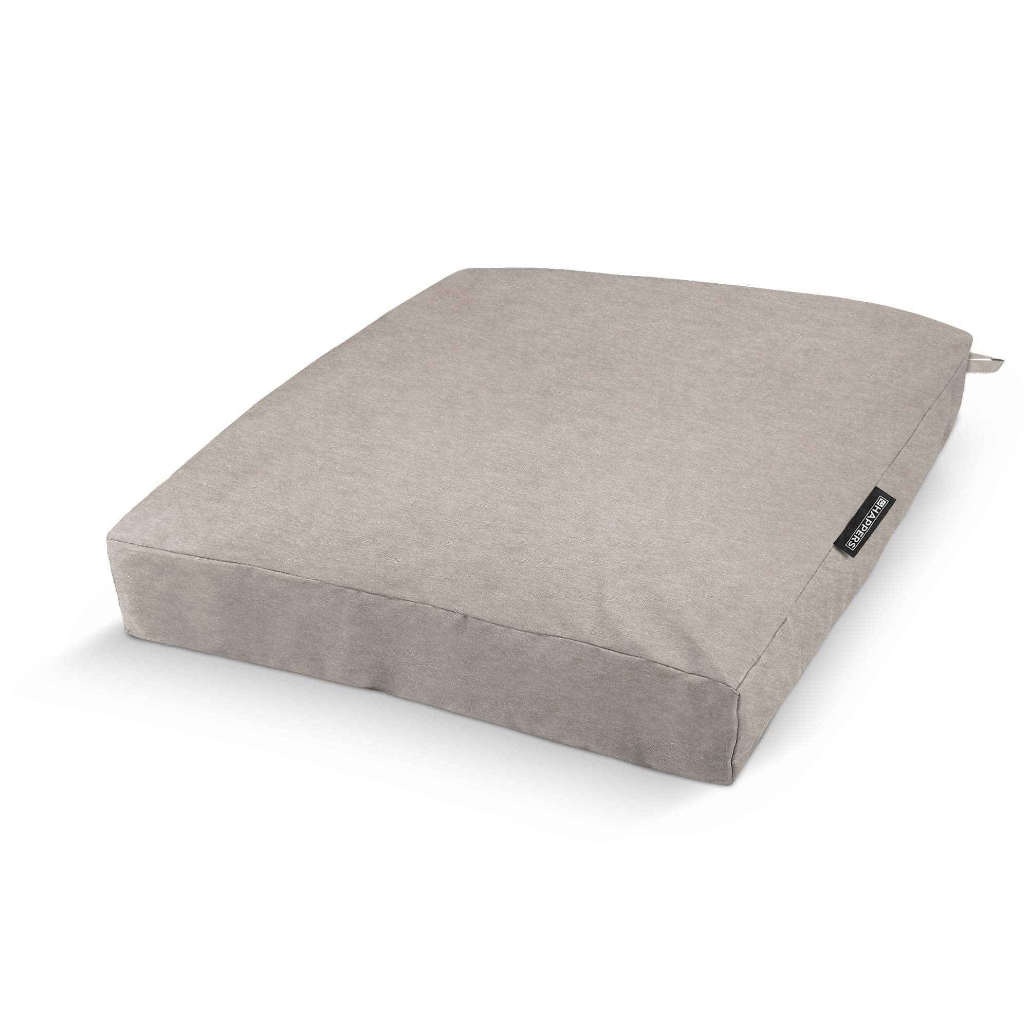 HAPPERS Cojín de Suelo Naylim Mate Impermeable Multiusos para Exterior, Banco y Palets - Comodidad y Versatilidad en un sólo Cojín Piedra 60x60