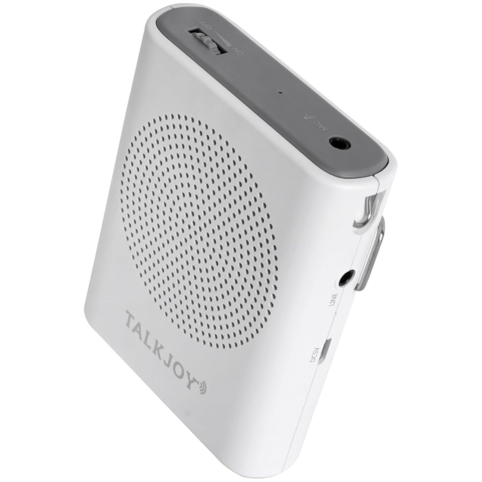 Sprachverstärker Megafon, tragbarer Lautsprecher mit Headset Mikrofon & Gürtelclip, USB-C Schnellladung & 15h Akkulaufzeit, Kompakt, leicht & klar für Lehrer, Guides, Meetings, Marktschreier