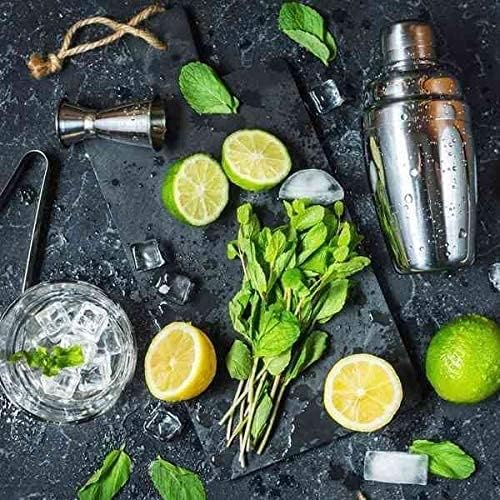 Miniatura 3 de ONOTEC Juego de coctelera de 12 piezas, kit de barra de barman con accesorios de barra, mezclador de Martini de acero inoxidable, cuchara para