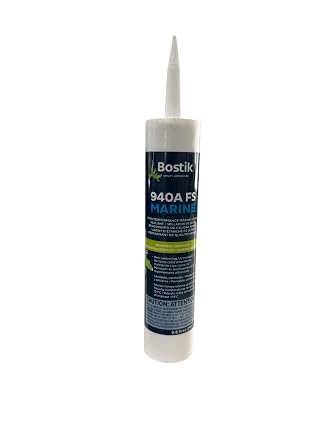 Bostik Fast Set 940 FS Marine Adhesive Sealant White 290 ML