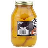 Vista 3 de Amish Wedding Mitades de melocotón en escabeche natural a la antigua, 32 onzas