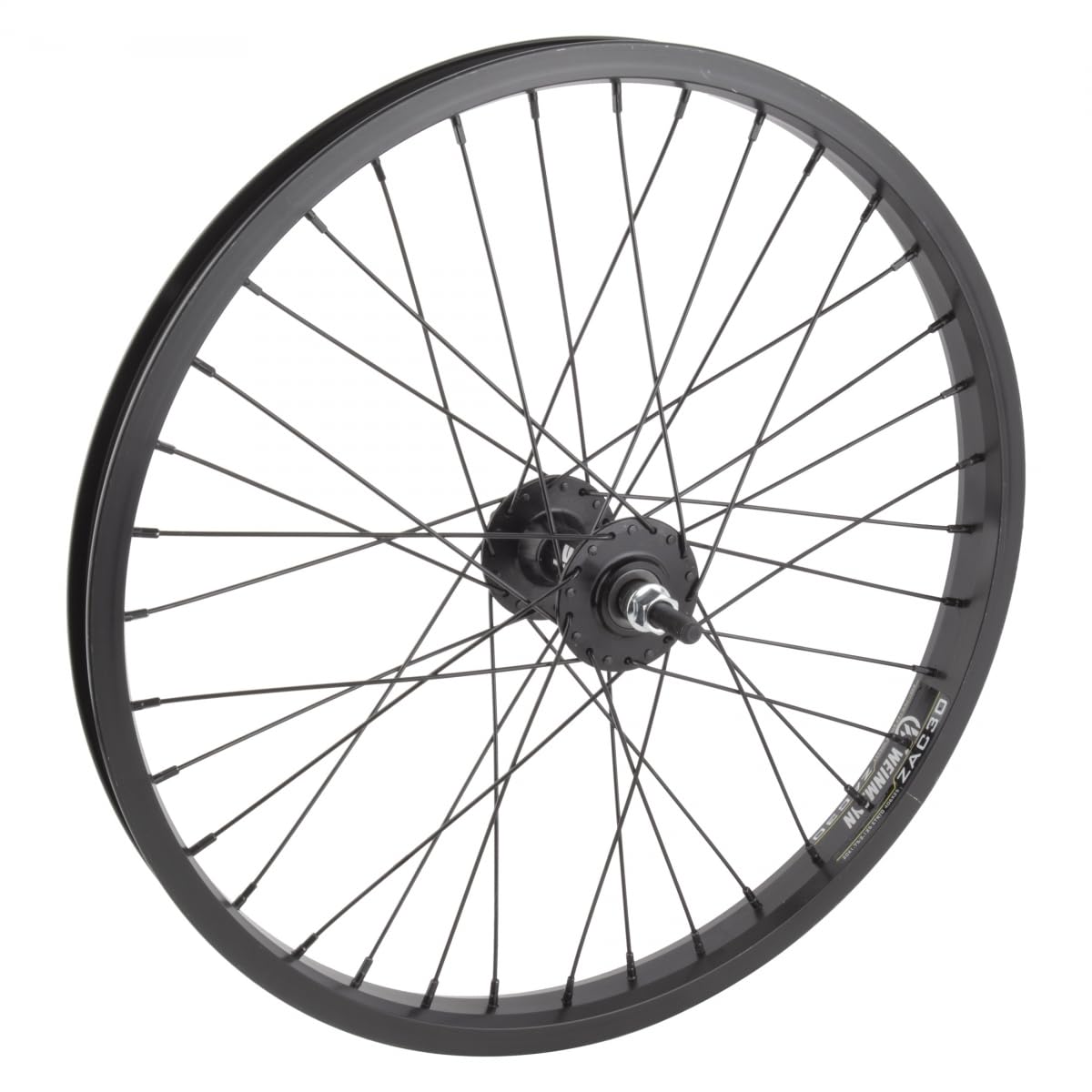 WheelMaster WHL FT 20x1.75 WEI ZAC30 BK 36 ALY BO 3/8 BK 14gBK