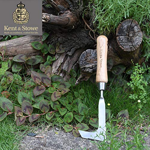 Cuchillo de deshierbe manual acero inoxidable miniatura 3