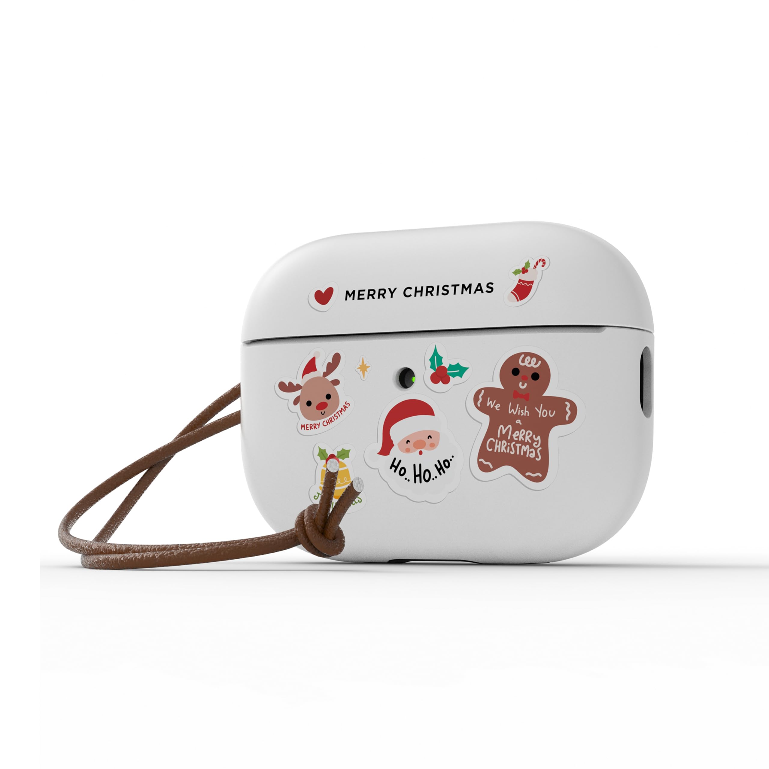 VRS Design Modern for Apple AirPods Pro 3rd Generation Case (2025) – Modern Minimal Style with Slim Profile and Precise Fit Compatible with AirPods Pro 3 (Christmas Edition)