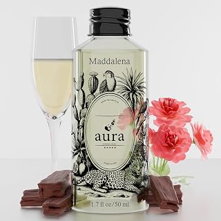 A U R A - Maddalena Fragrance Oil for Waterless Scent Diffuser - Inspired by J. Malone Tudor Rose | 1.7 fl oz / 50 ml Essential Oil Blend for Aromatherapy & Hotel Collection Diffuser