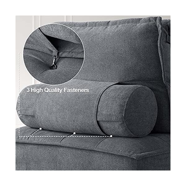 Belffin Modular Sectional Sofa Couch Reversible L Shaped Corner Sofa Fabric U Shaped Sofa Couch - Image 6