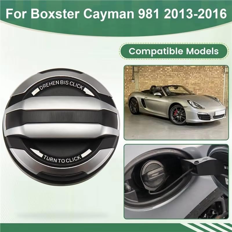 Tappo Ricambio Serbatoi 2X Tappo Carburante Per Auto Coperchio Serbatoio Olio 971044251 971044261 Per Boxster Per Cayman 981 2013-2016