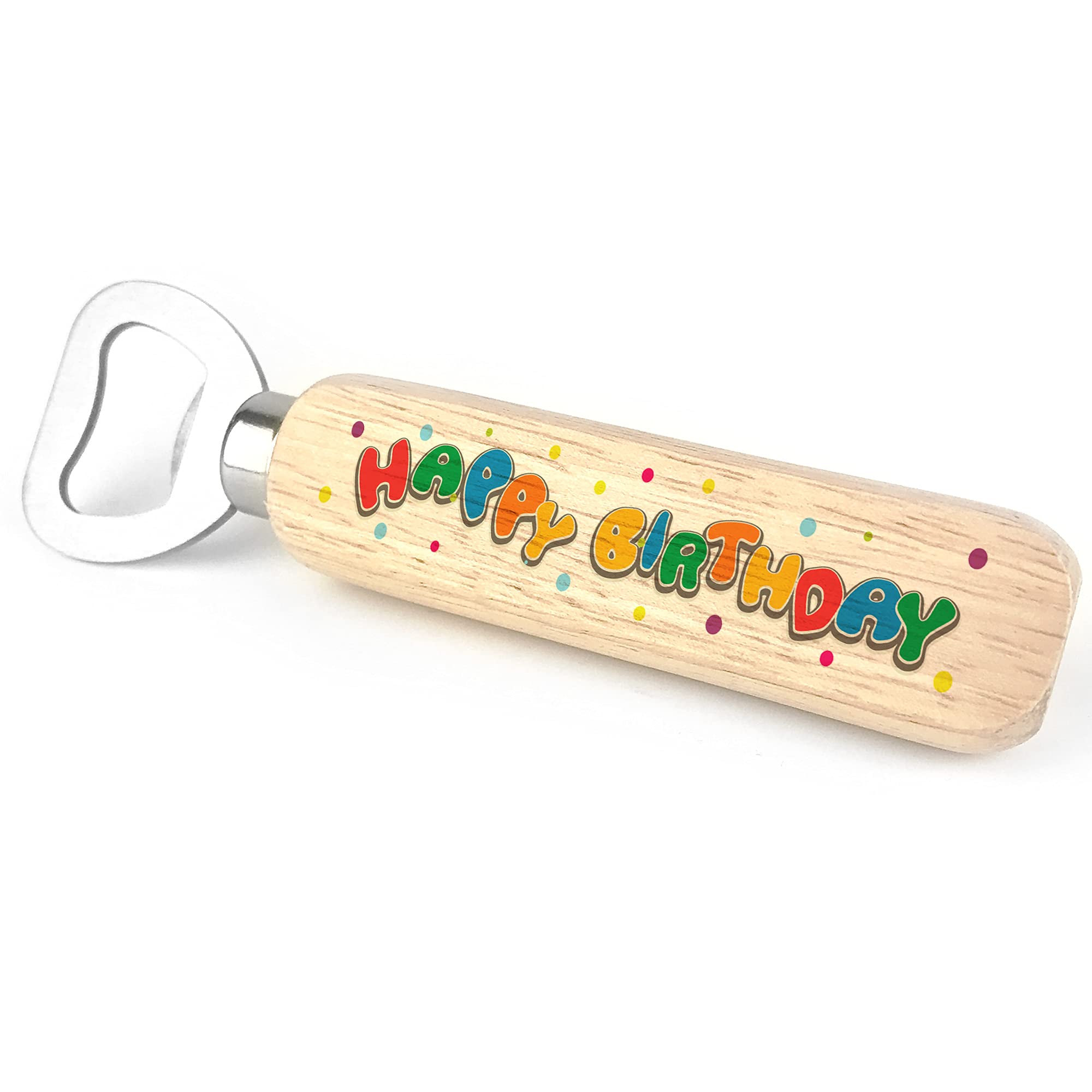 Colourful Bottle Opener 18th 21st 50th Birthday Gift for Mum Dad Son Daughter