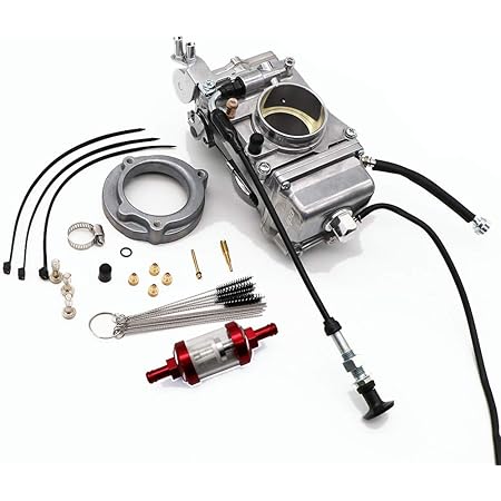 KIPA Carburetor For Mikuni HSR48 HSR 48mm Harley-Davidson Bad Boy Dyna Electra Glide Sportster 1200 Softail, Top Performance, With Carbon Dirt Jet ...