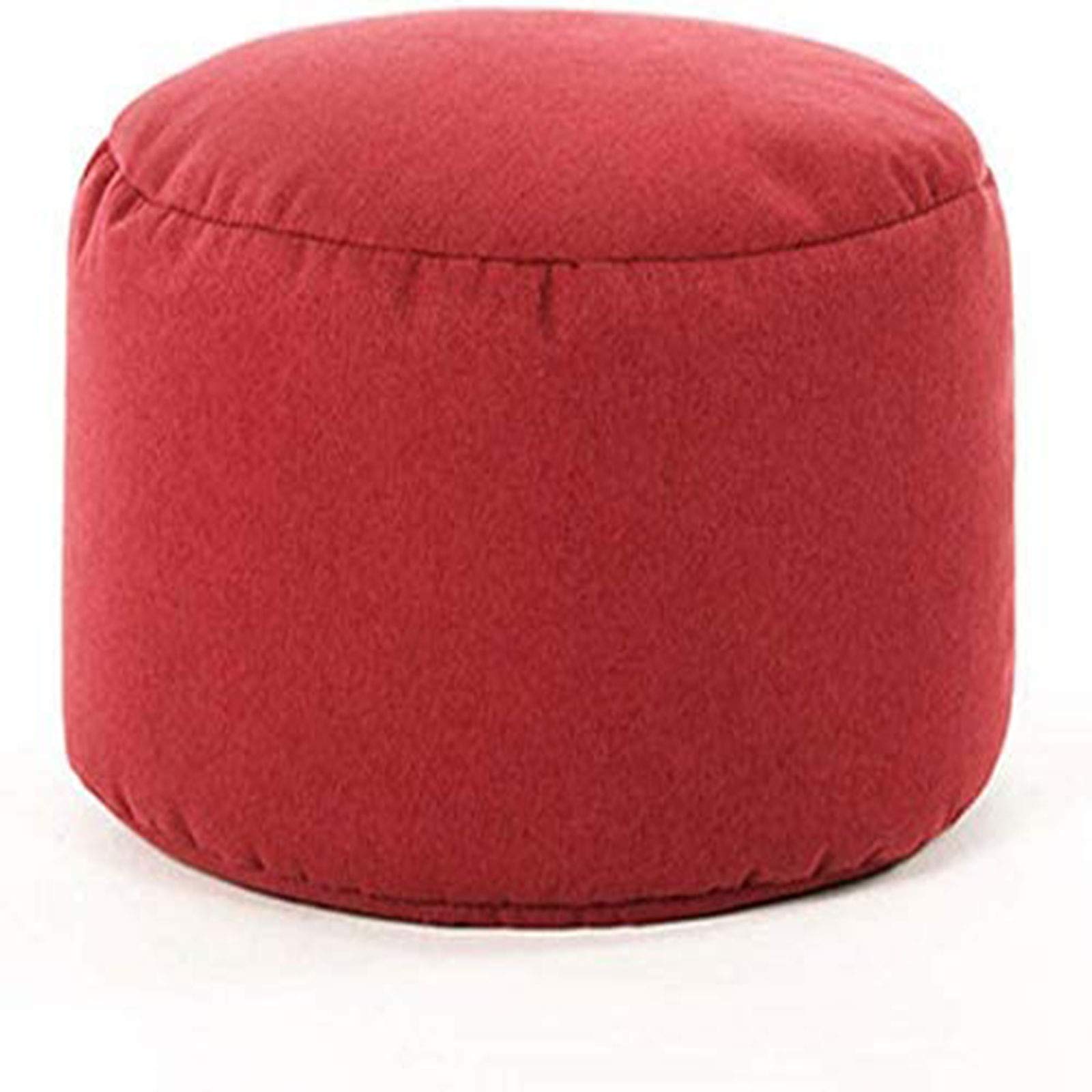 Tabouret Ottoman avec assise rembourrée en tissu doux G
