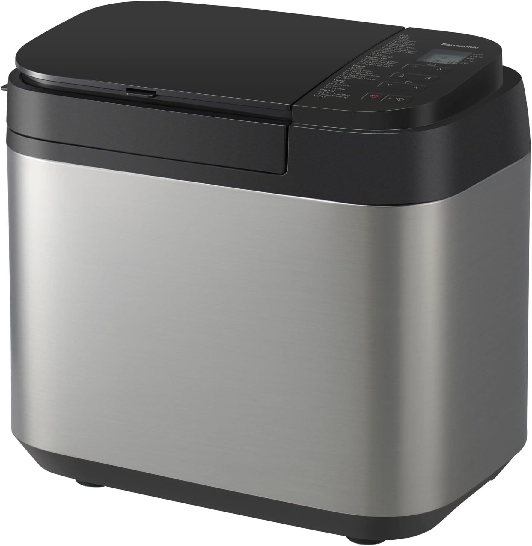 SD-YR2550 Fully Automatic Bread Maker With 31 Backprogram, Silver
