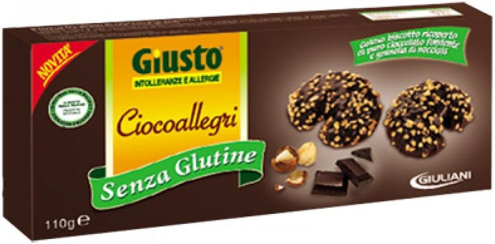 Just Ciocoallegri Biscuits Gluten Free 110g