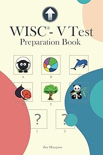 WISC-V Test Preparation Book: Practice for WISC-V Test with Picture Concepts, Pattern Matrix Reasoning, Naming Speed Literacy and Quantity, Symbol ... and Picture Span Subtests (IQ Tests series)