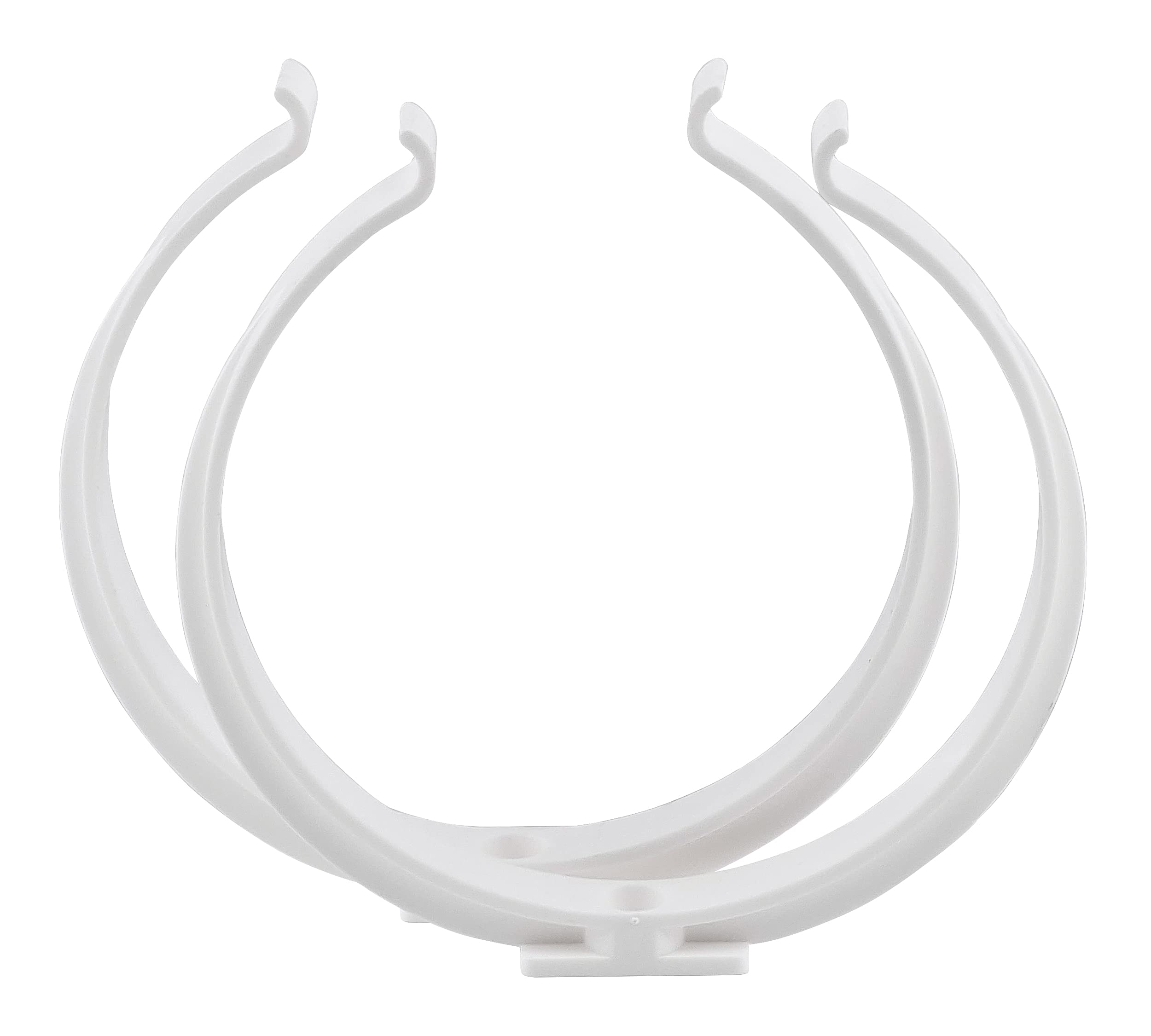Steinberg14 Diameter 150 mm / 6 inch Pipe Clamp Holder for Ventilation Pipe Plastic Round Pipe Exhaust Pipe PVC - Pack of 2 - Image 3