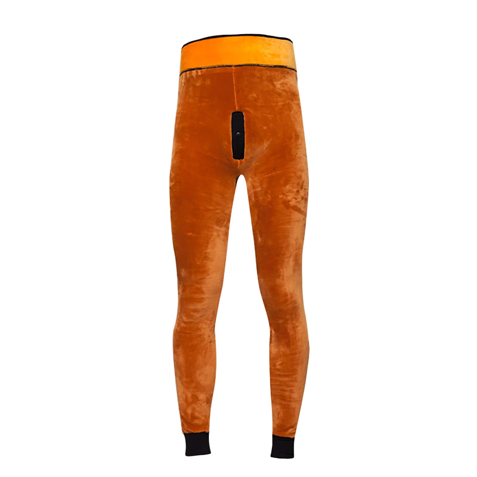 G&F Hombres Pantalones Ropa Interior Térmica Algodón Espesar Calzoncillos Largos Parte Inferior Capa Base For Cámping Invierno M-5XL