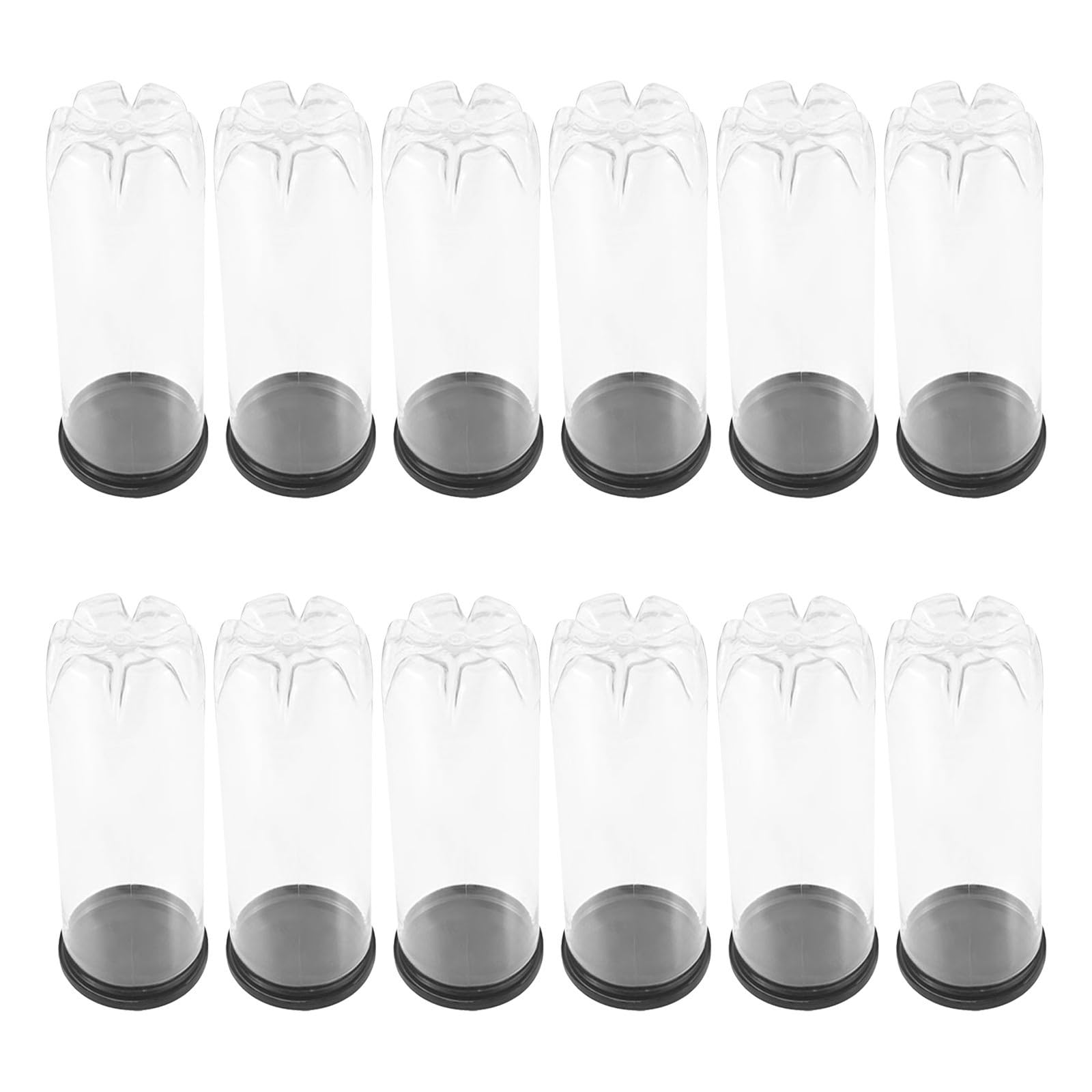 Contenedor cilíndrico de PVC para 12 balones con diseño estable 8