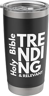 Holy Bible: Trending & Relevant Stainless Steel Insulated Tumbler