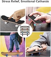 Vista 4 de Diapasón completo, 5 capas de madera de arce profesional, mini diapasón de madera con componentes mejorados, reduce la presión, regalos para niños