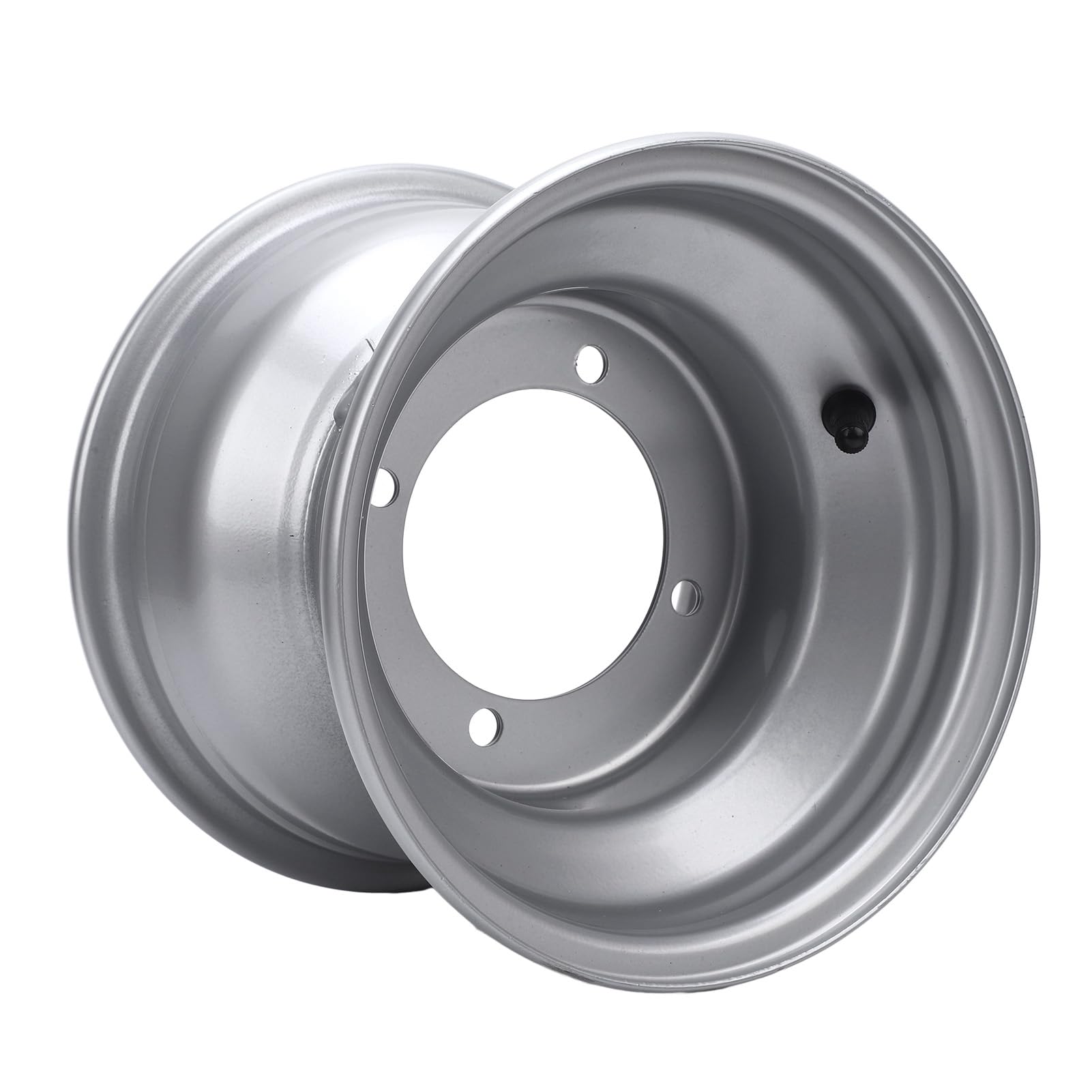Dpofirs 18X9.50-8 Piasta Koła ATV Wysokiej Jakości materiał ze Stopu Aluminium do Trudnych Terenów Zamiennik do Wózków Golfowych dla Entuzjastów Jazdy Terenowej (4 Otwór)