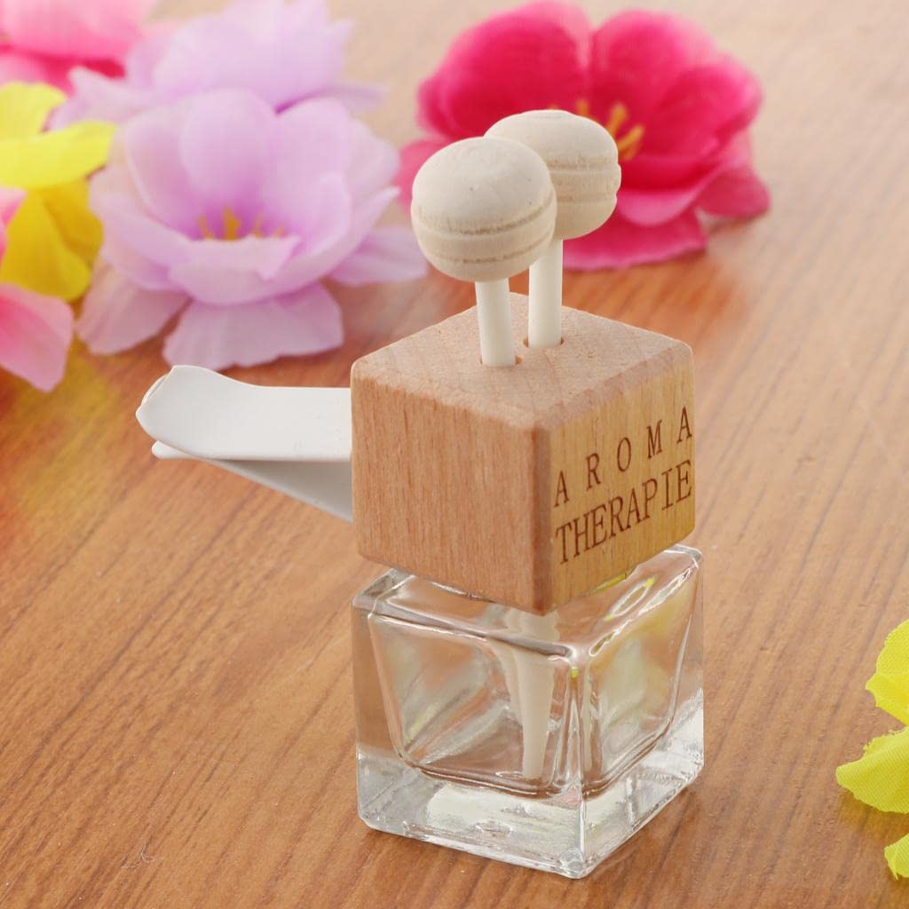 Trade Car Air Freshener Clear Glass Bottle for Essential Oils Perfume Bottle Crystal Car Ornament Gift-image-43