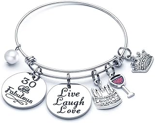 Birthday Gifts for Women Girls Bracelet - Expandable...