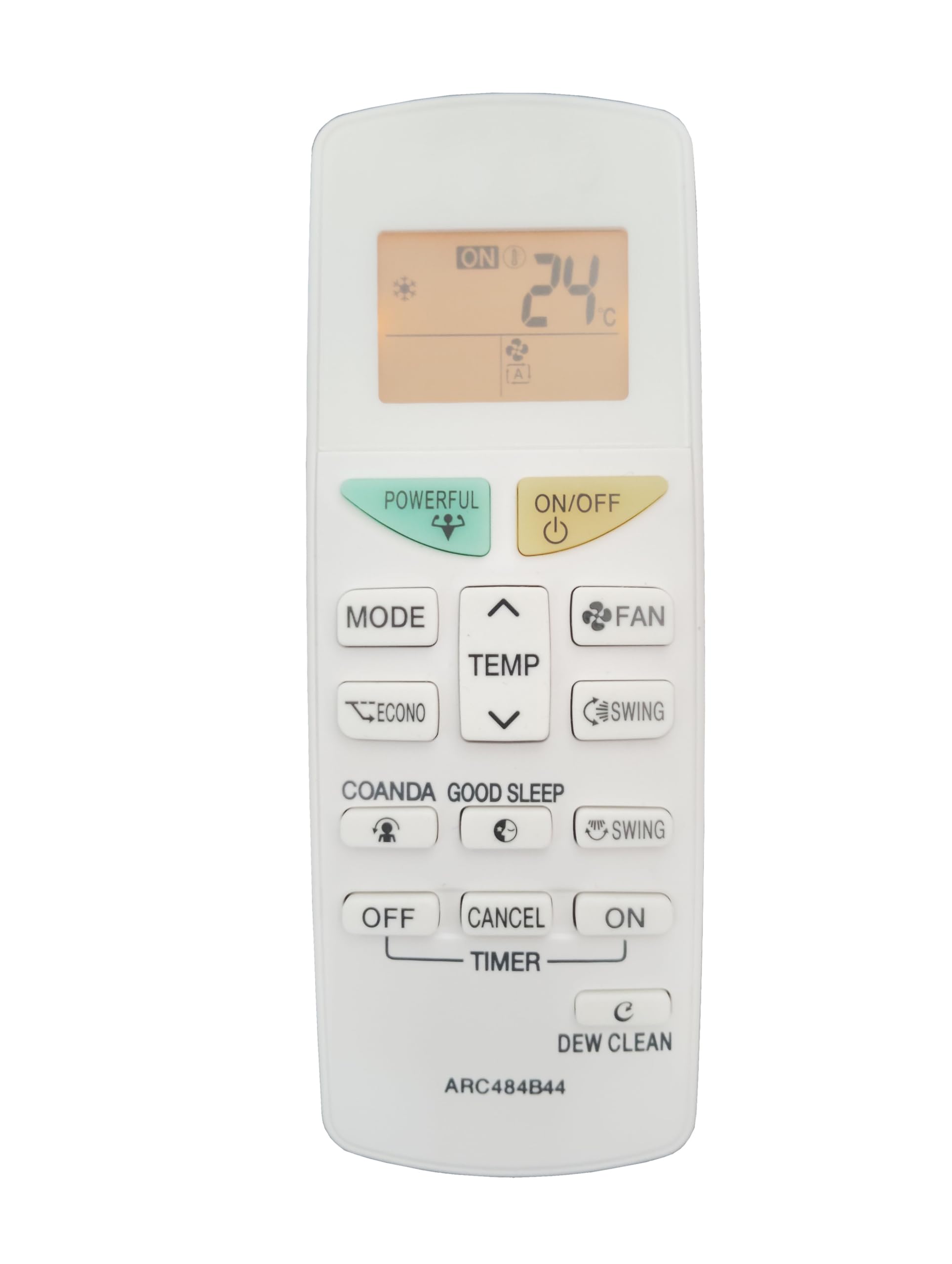 LipiWorld® 132LO ARC484B44 AC Remote Control with Light (Old Remote Exactly Same Remote Will Only Work) Compatible for DAIKIN AC Remote (B0D22Z38CZ) Amazon Price History, Amazon Price Tracker