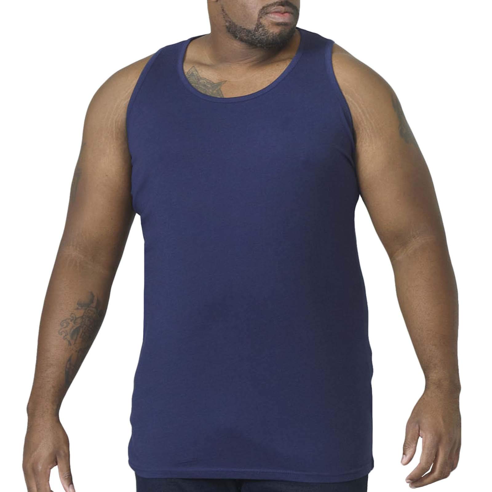 Duke D555 Mens Fabio Big Tall Vest - Navy - 3XL