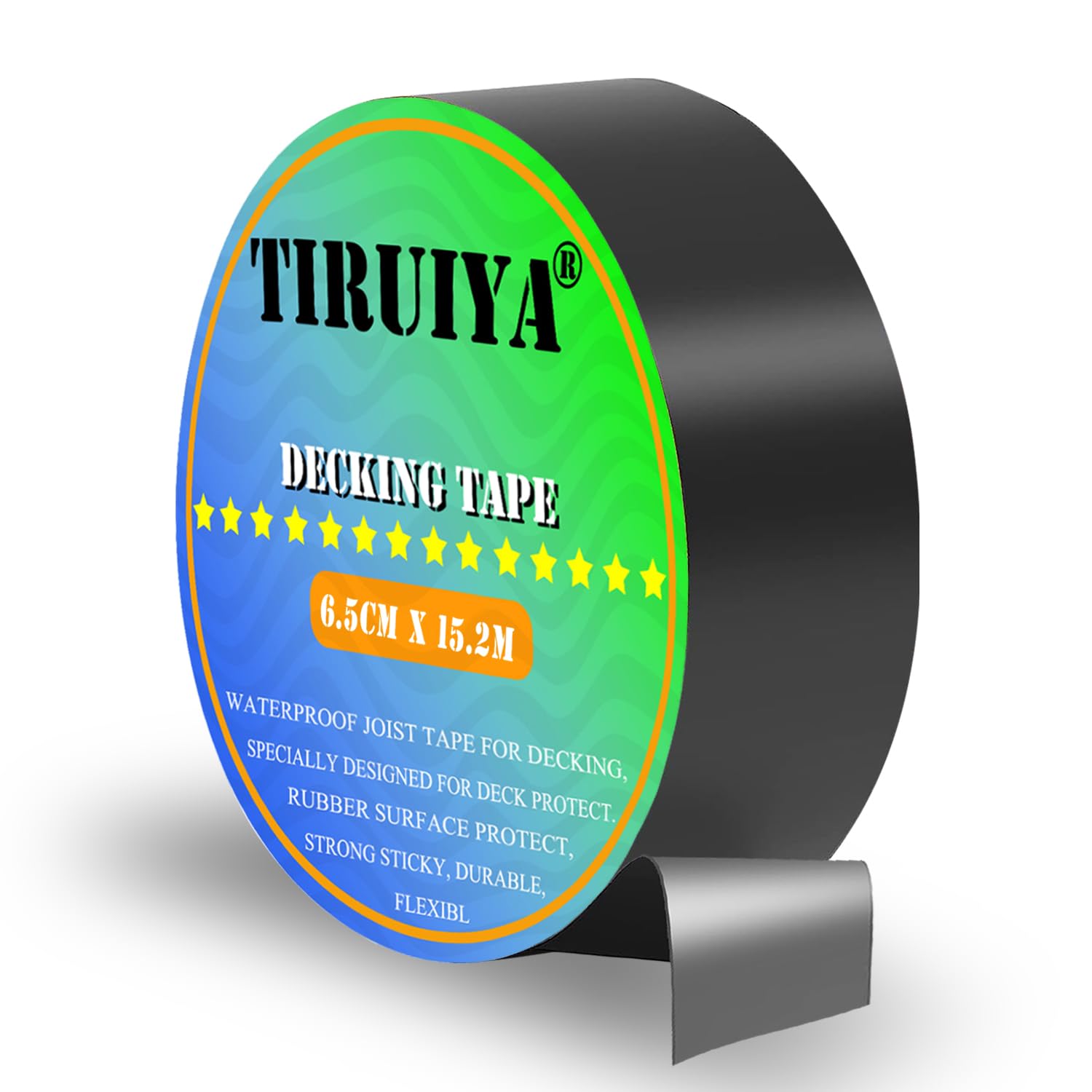 Tiruiya Joist Tape, Preservative Waterproof Timber Flashing Tape for Decking/Protect Deck Wood, Decking Waterproofing Tape for Joists, Strong Sticky Joist Flashing Tape