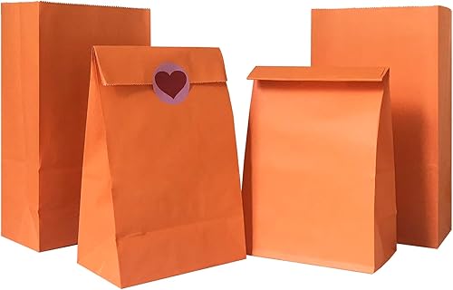 Artseen Bolsas de papel de recuerdo de fiesta para fiestas y celebraciones, bolsas de papel tratadas de 5.10 x 3.10 x 9.4 pulgadas (24 unidades)