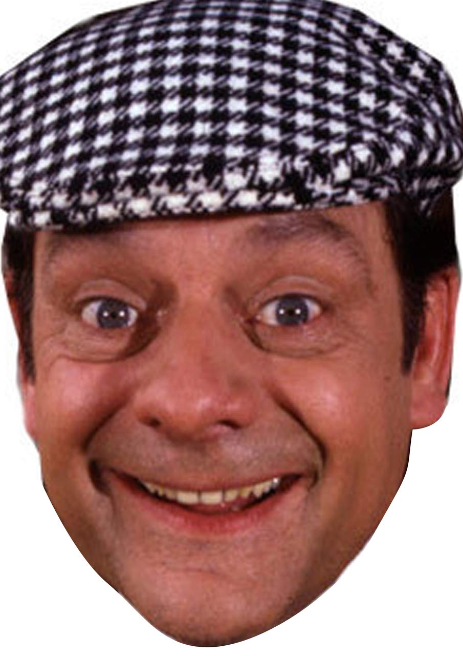 FoxyPrinting David Jason Tv Star Celebrity Cardboard Party Face Mask Fancy Dress