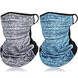 ohrhänger mit stein Ohr hängendes Design: Im Vergleich zu herkömmlichen nahtlosen Halsmanschetten verwendet unser atmungsaktiver Bandana-Schal aus Eisseiden-Sturmhaube ein hängendes Ohrdesign, das sich nicht leicht lösen oder abfallen lässt und als Halsgamasche, Kopfbedeckung, Kopftuch, Gesichtsbedeckung, Nasenabdeckung, Ohrenwärmer, Stirnband, Mütze, Sturmhaube und schützen Ihr Gesicht und Ihren Hals effektiv, wenn Sie im Freien trainieren