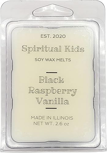 Black Raspberry Vanilla Soy Wax Melts (2) 2.6oz 6 cubes Hand Poured with FragrantEssential Oils! Fruit Wax Melts Birthday Gift Christmas Gift