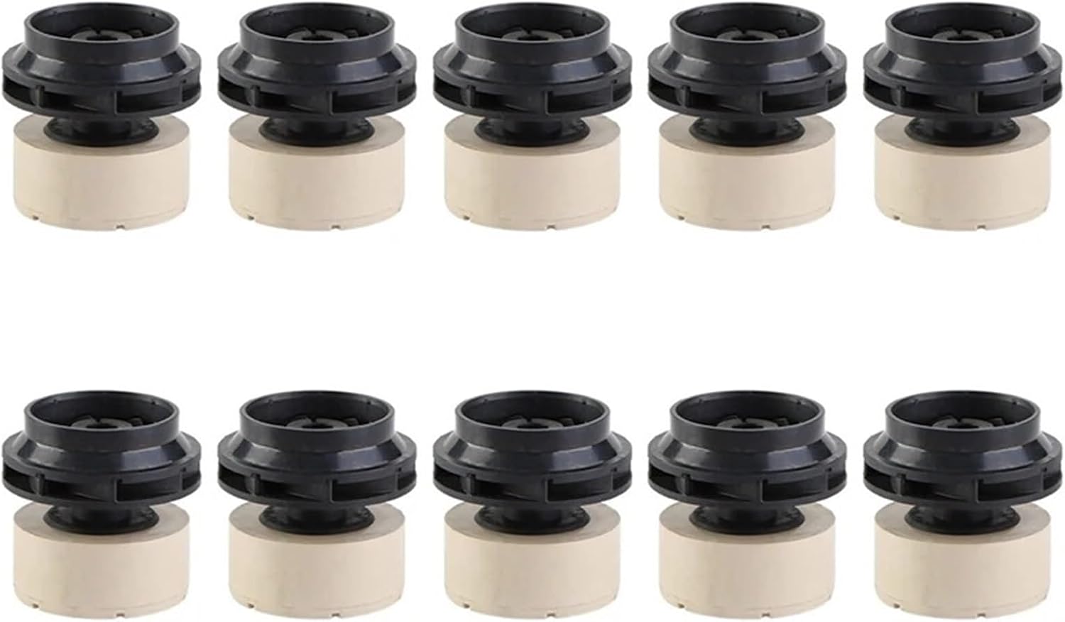 [Replacement] 10X Water Pump Inner Rotor for Engine Electric Water Pump 161A0-39015 161A0-29015 for Toyota for Prius ZVW30 10-15/Aqua 2012